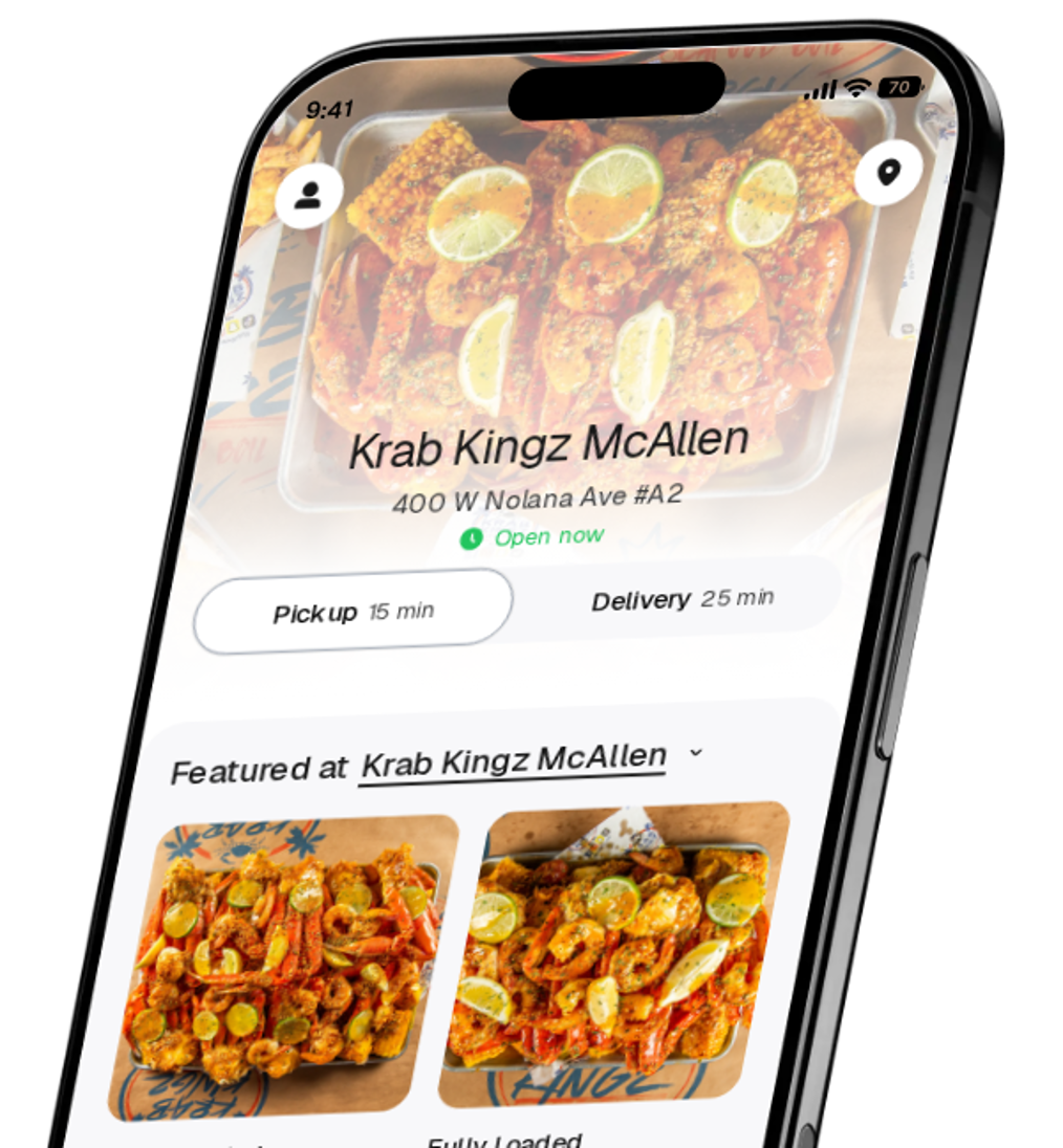 Krab Kingz McAllen app preview